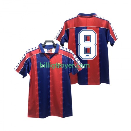Billige Fotballdrakter FC Barcelona 8 1992 1995 Retro Hjemmedraktsett Kortermet
